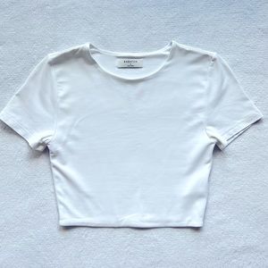 Babaton by ARITZIA Crop White Top S